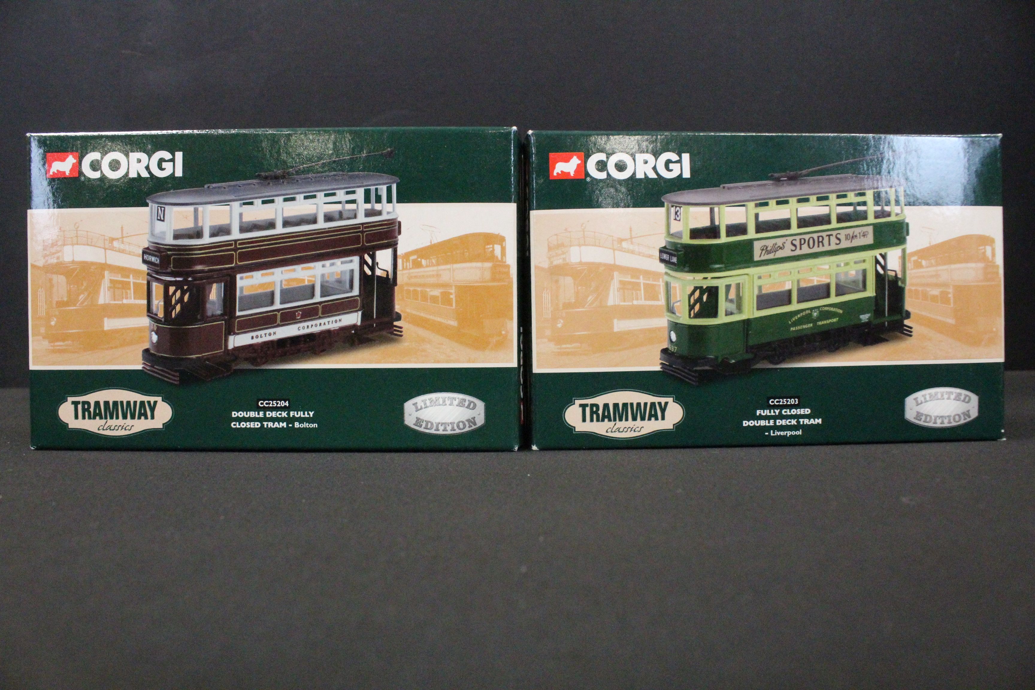 17 Boxed Corgi Tramway Classics diecast models, a few duplicated, ex - Image 7 of 11
