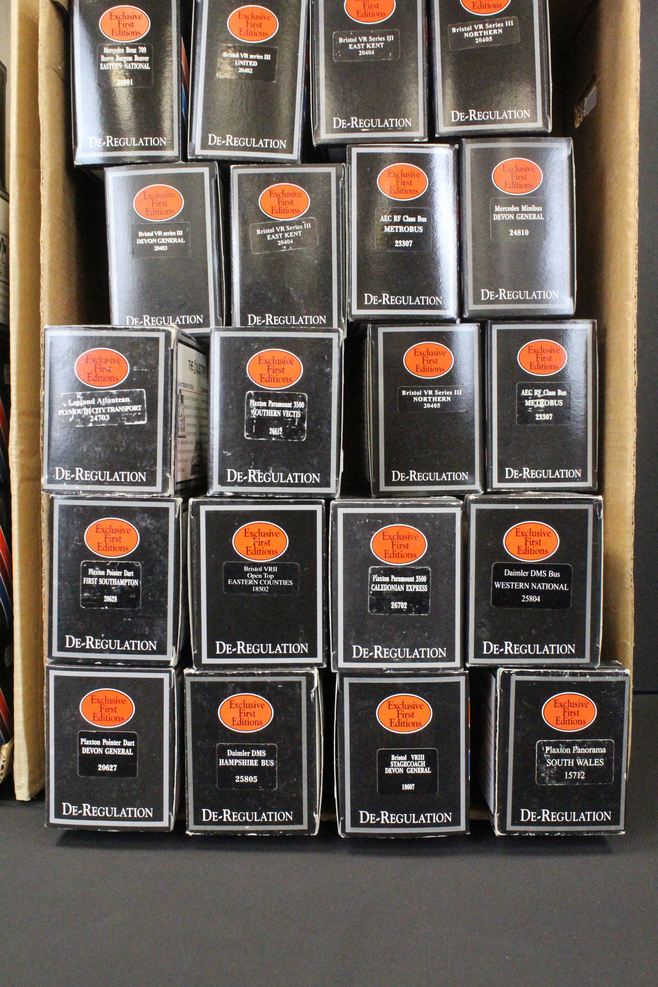 41 Boxed EFE Exclusive First Editions De-Regulation diecast model buses, diecast ex, boxes vg - Image 2 of 5