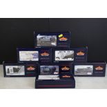 Seven boxed Bachmann OO gauge locomotives to include 32125 45XX Tank 4566 BR Lined green l/crest,