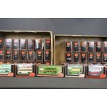 45 Boxed EFE Exclusive First Editions diecast model buses, diecast ex, boxes vg overall (2 boxes)