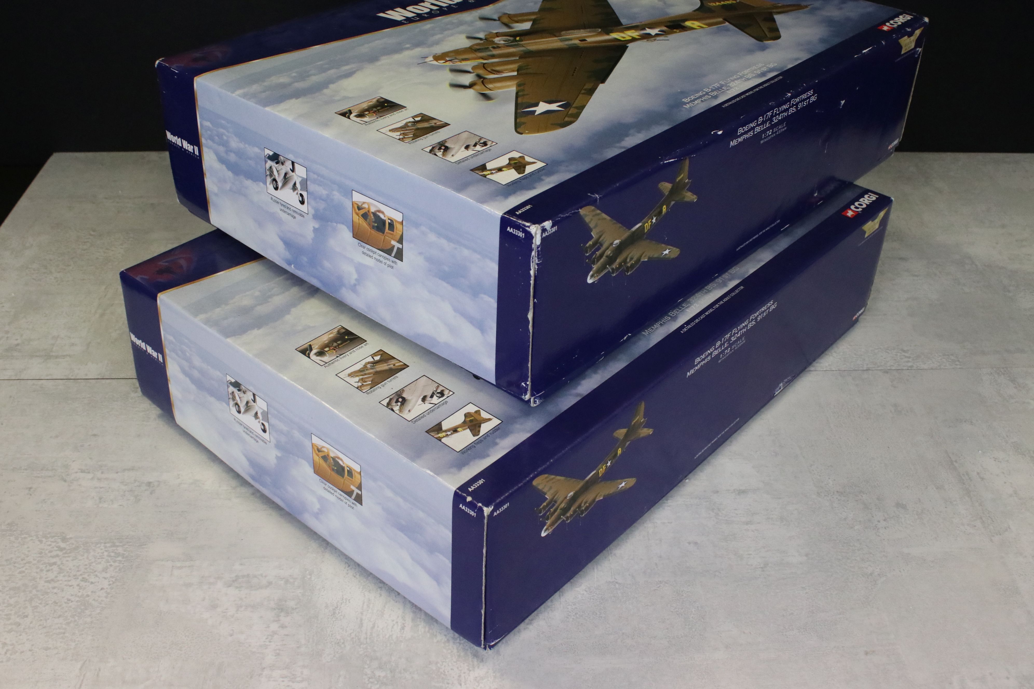 Two Boxed Aviation Archive World War II Europe & Africa 1/72 diecast models to include AA33301 - Image 2 of 20