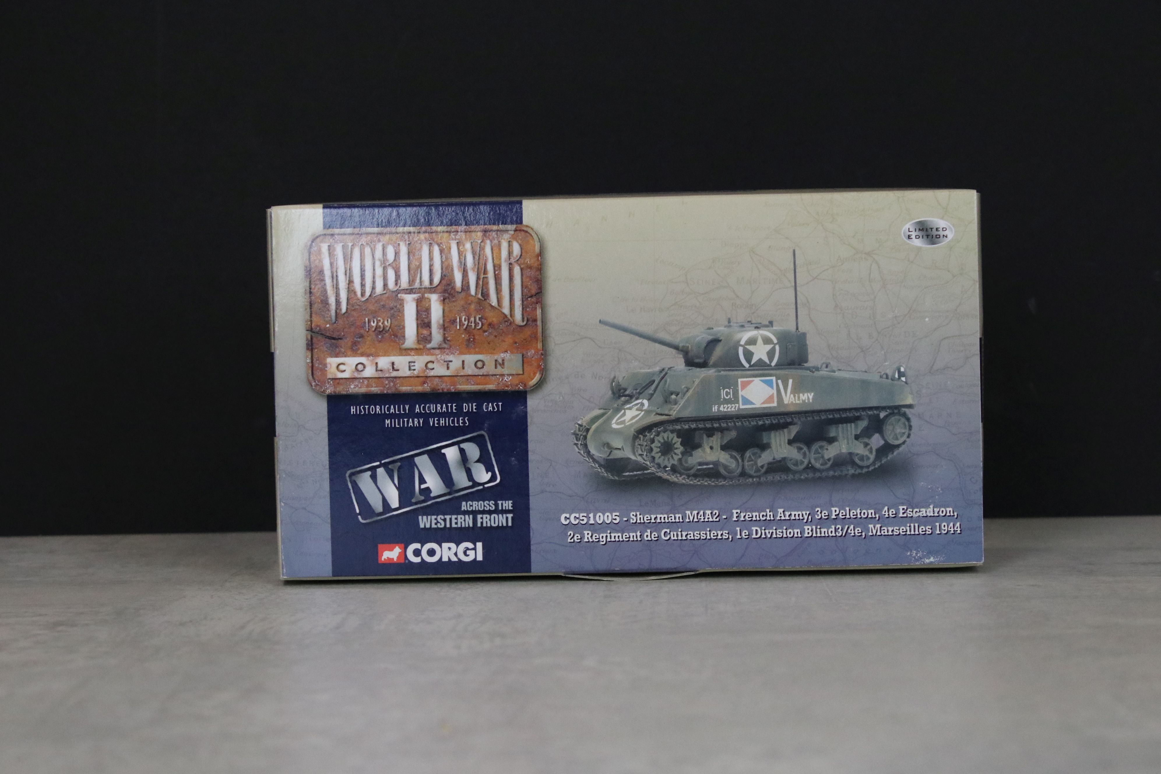 Four Boxed Corgi World War II Collection 1:50 ltd edn diecast models to include 2 x War Across the - Image 8 of 15