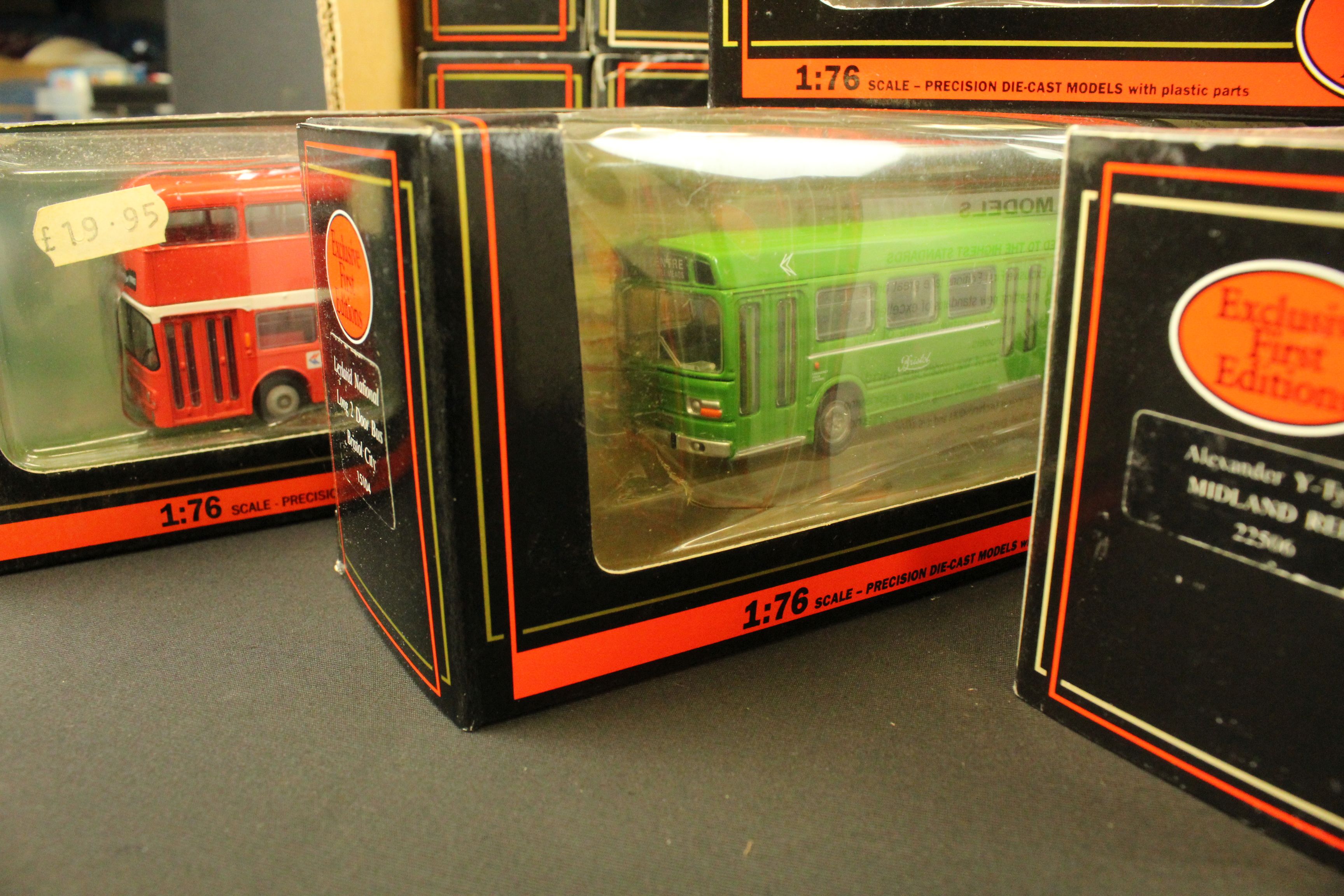 50 Boxed EFE Exclusive First Editions diecast model buses, diecast ex, boxes gd-vg overall - Image 5 of 9