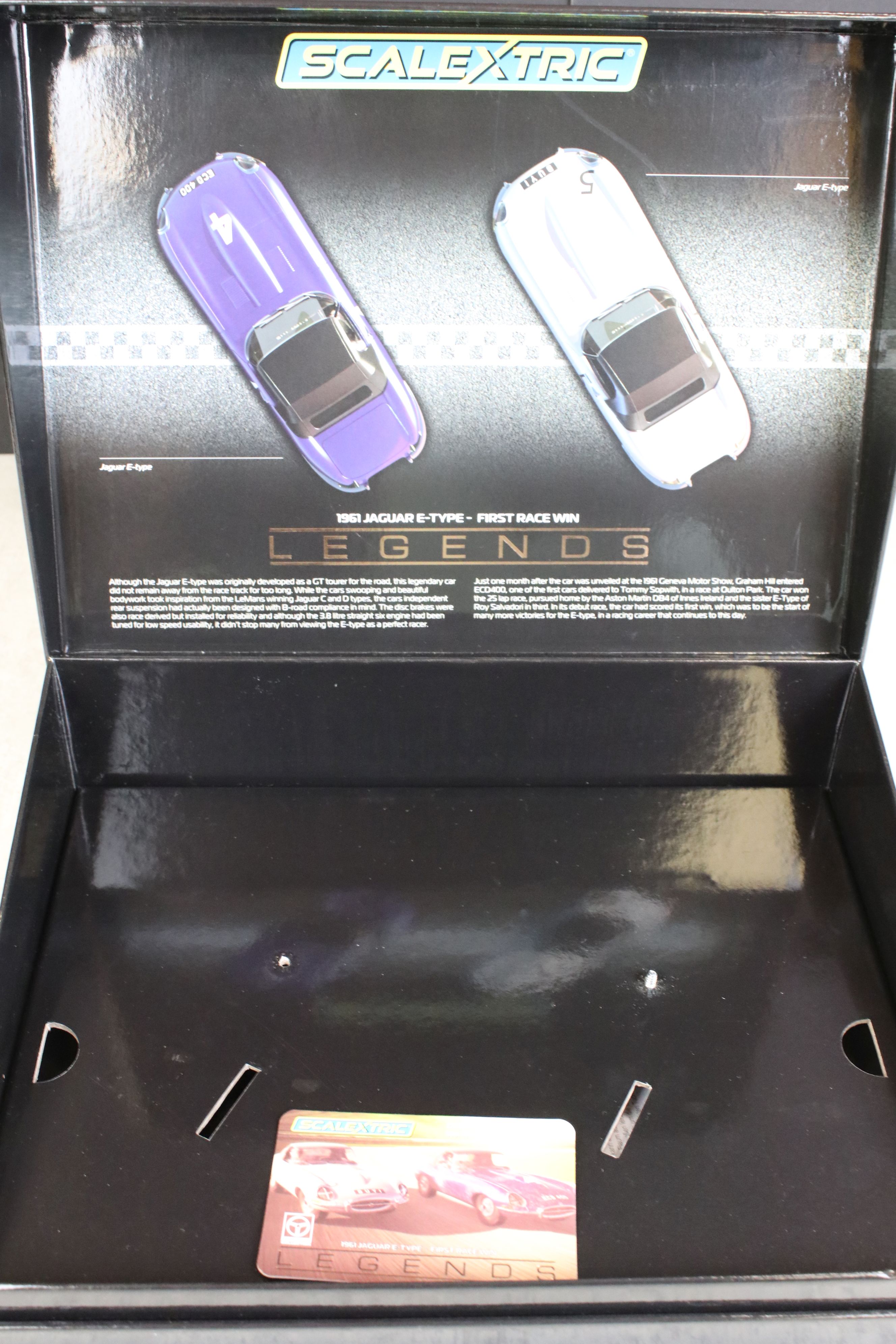 Two boxed ltd edn Scalextric Legends slot cars / sets to include C3586A Touring 1966 ATCC Mini - Image 7 of 14