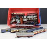 27 OO gauge items of rolling stock, mainly Triang examples, to include coaches, wagons, Royal Mail