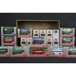 29 Boxed EFE Exclusive First Editions diecast model buses, diecast ex, boxes gd to vg overall