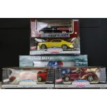 Three boxed ERTL 1/18 American Muscle diecast models to include 7394 Plymouth Prowler, 7190 1970