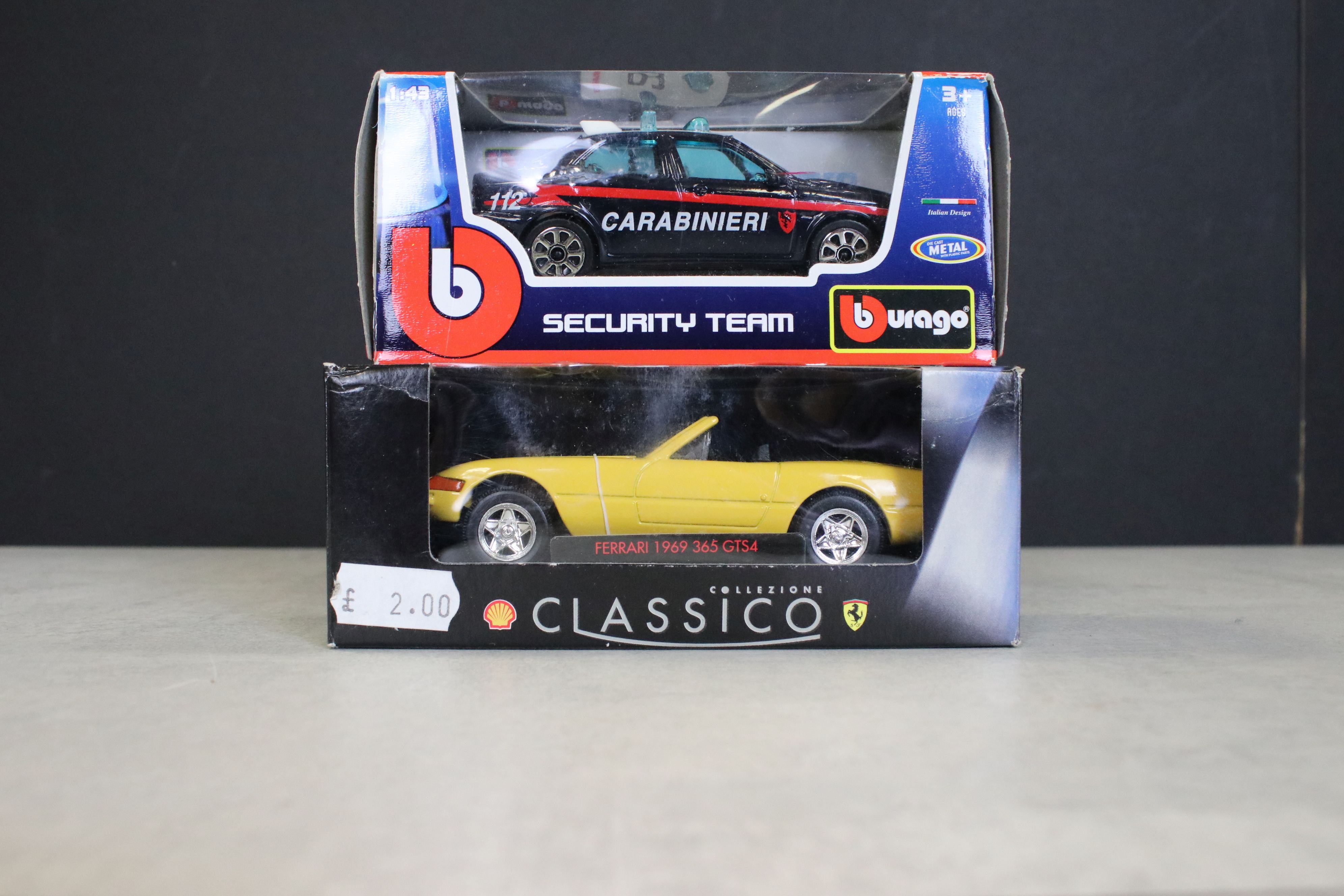 Over 40 boxed / cased diecast models, mainly Ferrari related, to include Minichamps, Burago, - Image 4 of 9