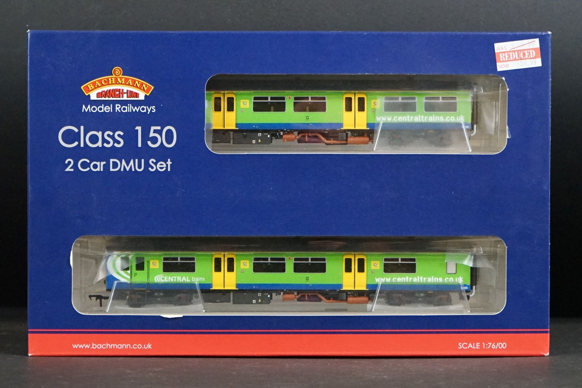 Boxed Bachmann OO gauge 32-926 Class 150/1 DMU 2 Car Centro Set, complete