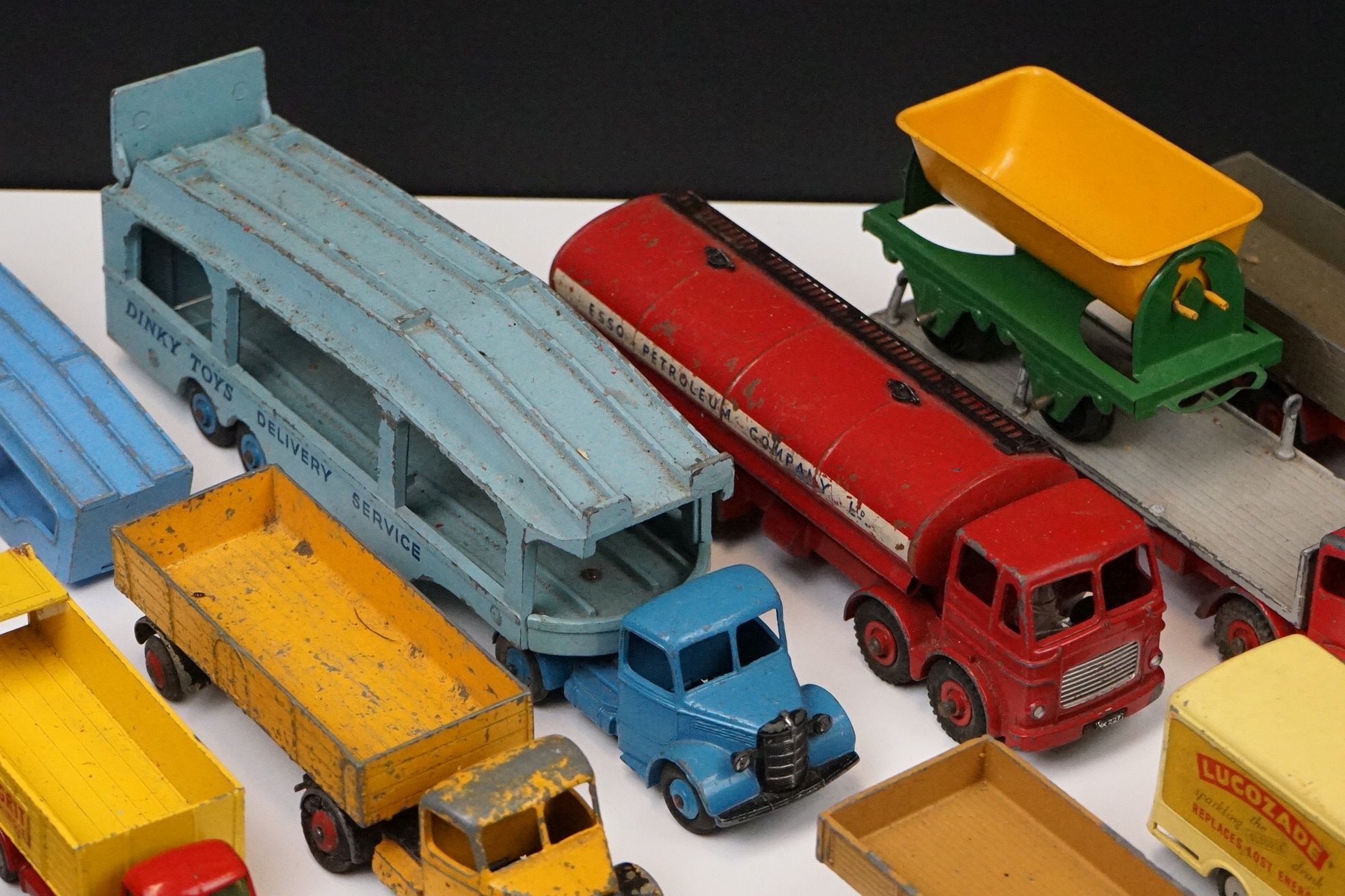 Over 20 play worn mid 20th C commercial diecast models to include Dinky and Corgi featuring Corgi - Image 7 of 11