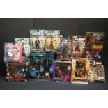 12 Tv Related carded figures to include 4 x McFarlane Toys (Conan The Hour Of The Oragon, Prince