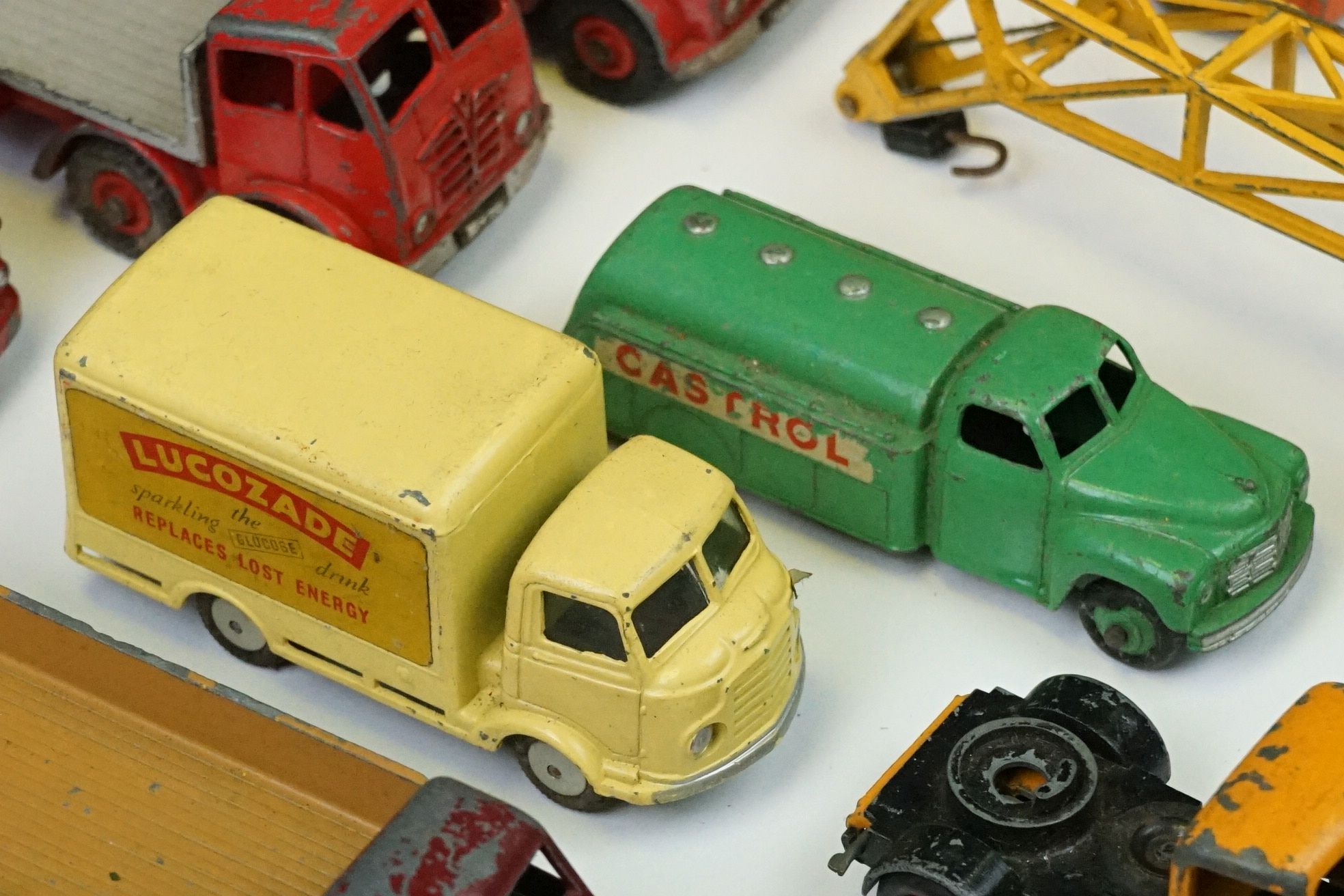 Over 20 play worn mid 20th C commercial diecast models to include Dinky and Corgi featuring Corgi - Image 5 of 11