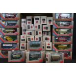 45 Boxed EFE Exclusive First Editions diecast model buses, diecast ex, boxes vg (two boxes)