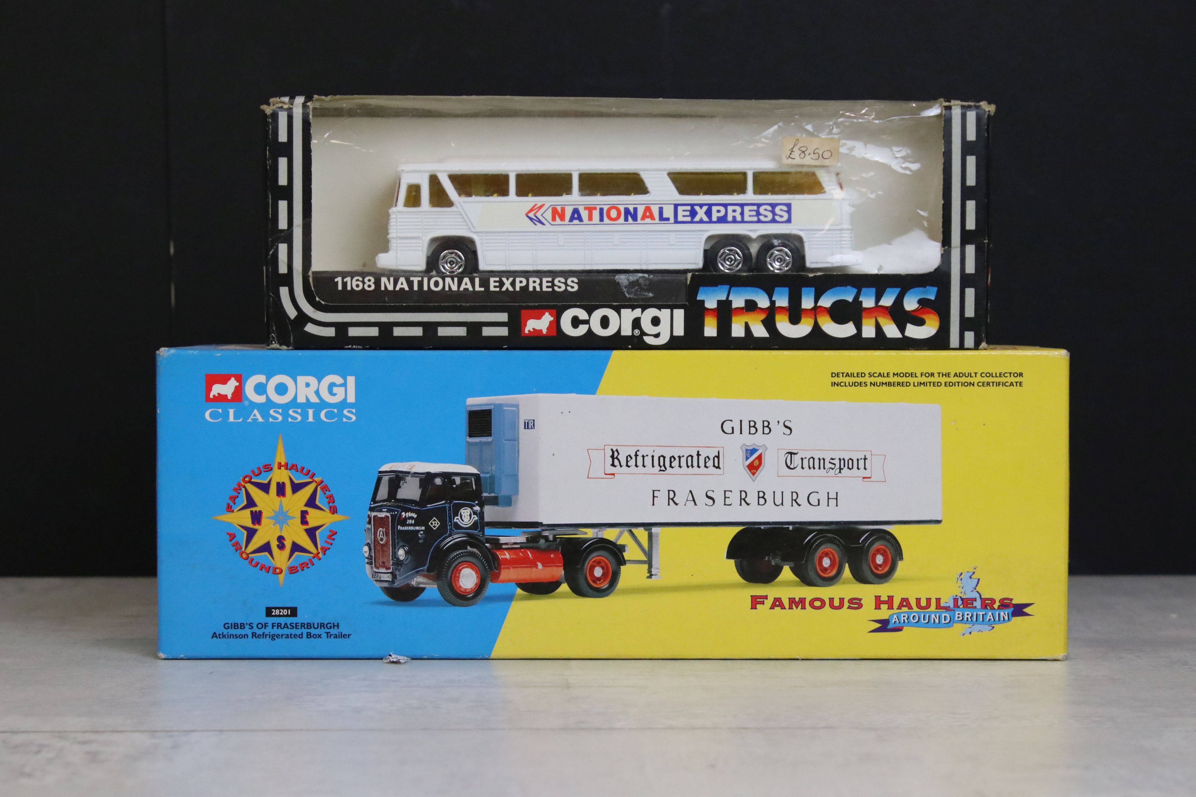 14 Boxed Corgi diecast model trucks & commercial vehicles to include 3 x ltd edn Hauliers of - Image 7 of 10