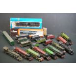 12 OO gauge locomotives to include boxed Lima SNCF 67001 (poor box), metal kit built examples,