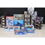 26 Boxed diecast plane models, mainly Corgi, to include 7 x Corgi Fighter Scramble (3 x CS90020, 4 x