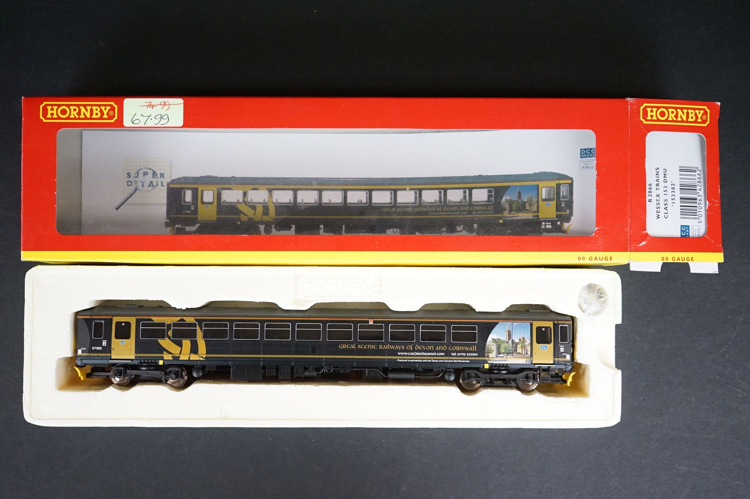 Four boxed Hornby OO gauge engines / DMU to include R2866 Wessex Trains Class 153 DMU 153382, - Image 8 of 10