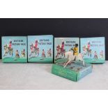 Five Boxed Britains Picture Pack metal figures to include 2 x 1338B Royal Horse Guards Farrier,