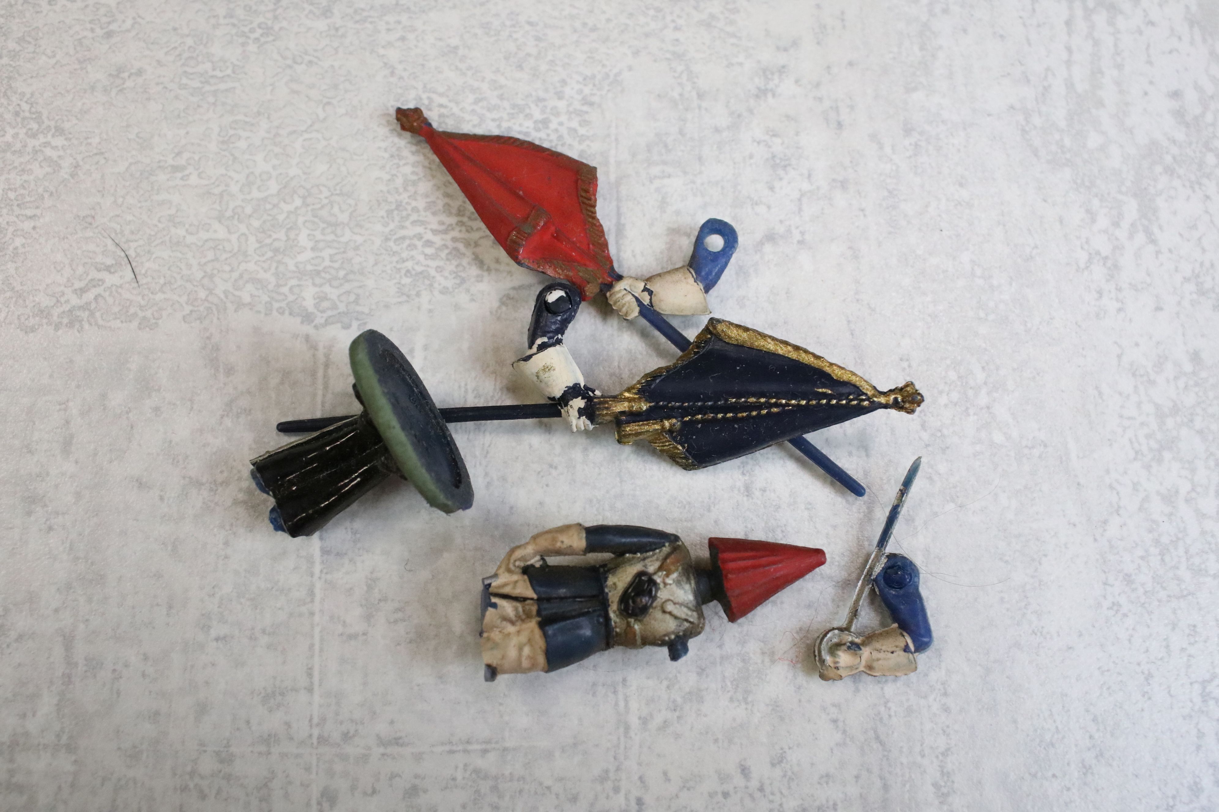 Five Boxed Mid 20th C onwards metal soldier figure sets to include Britains Drums & Bugles of the - Image 5 of 23