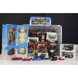 Around 55 boxed / cased diecast models, mostly Matchbox Models Of Yesteryear, but also to include