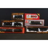 Six boxed OO gauge locomotives to include 3 x Palitoy Mainline (37079 4-6-0 Manor Erlestoke Class BR