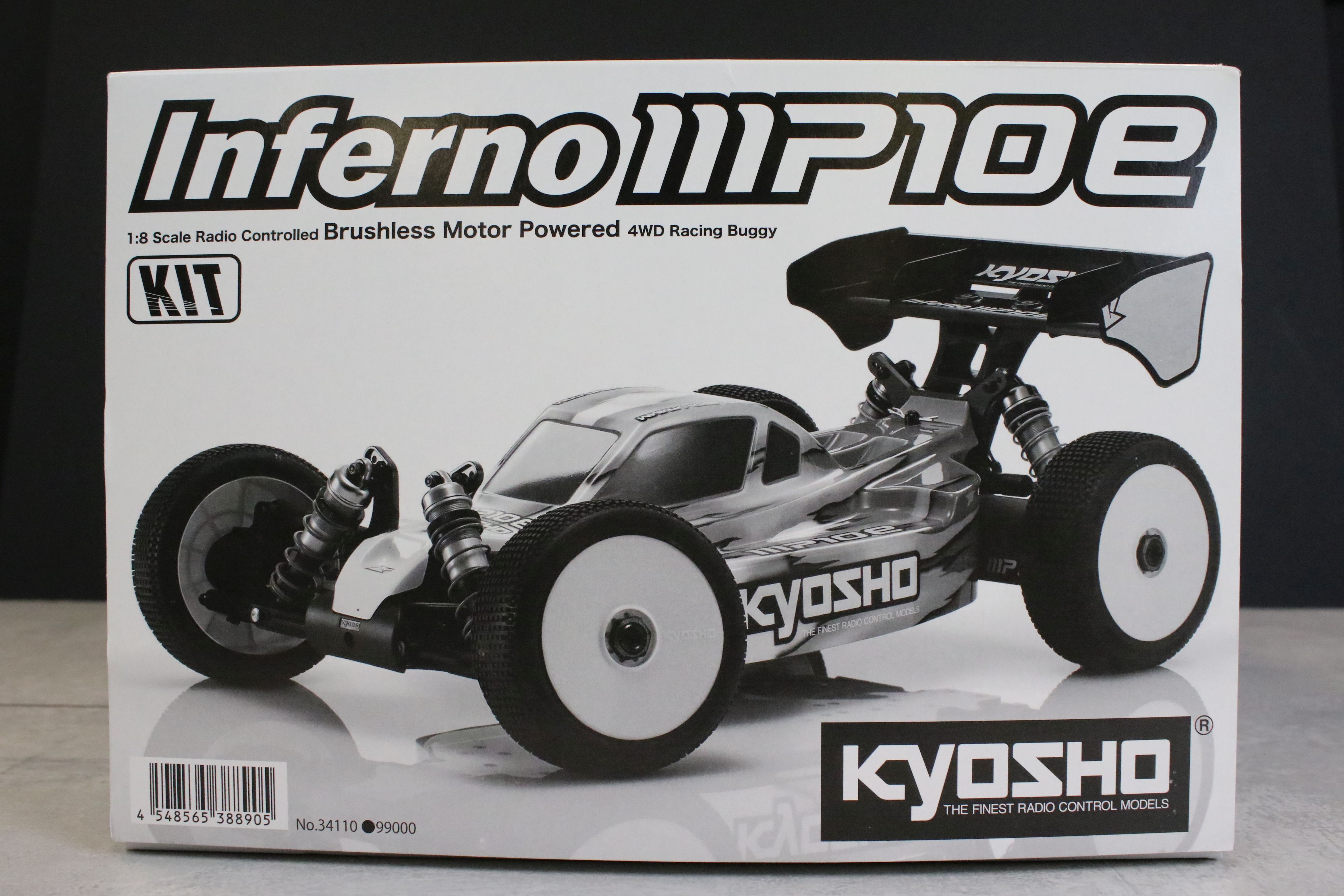 Radio Control - Boxed Kyosho 1/8 Inferno MP10E Buggy Kit, includes pro painted body shell, Flysky - Image 6 of 34