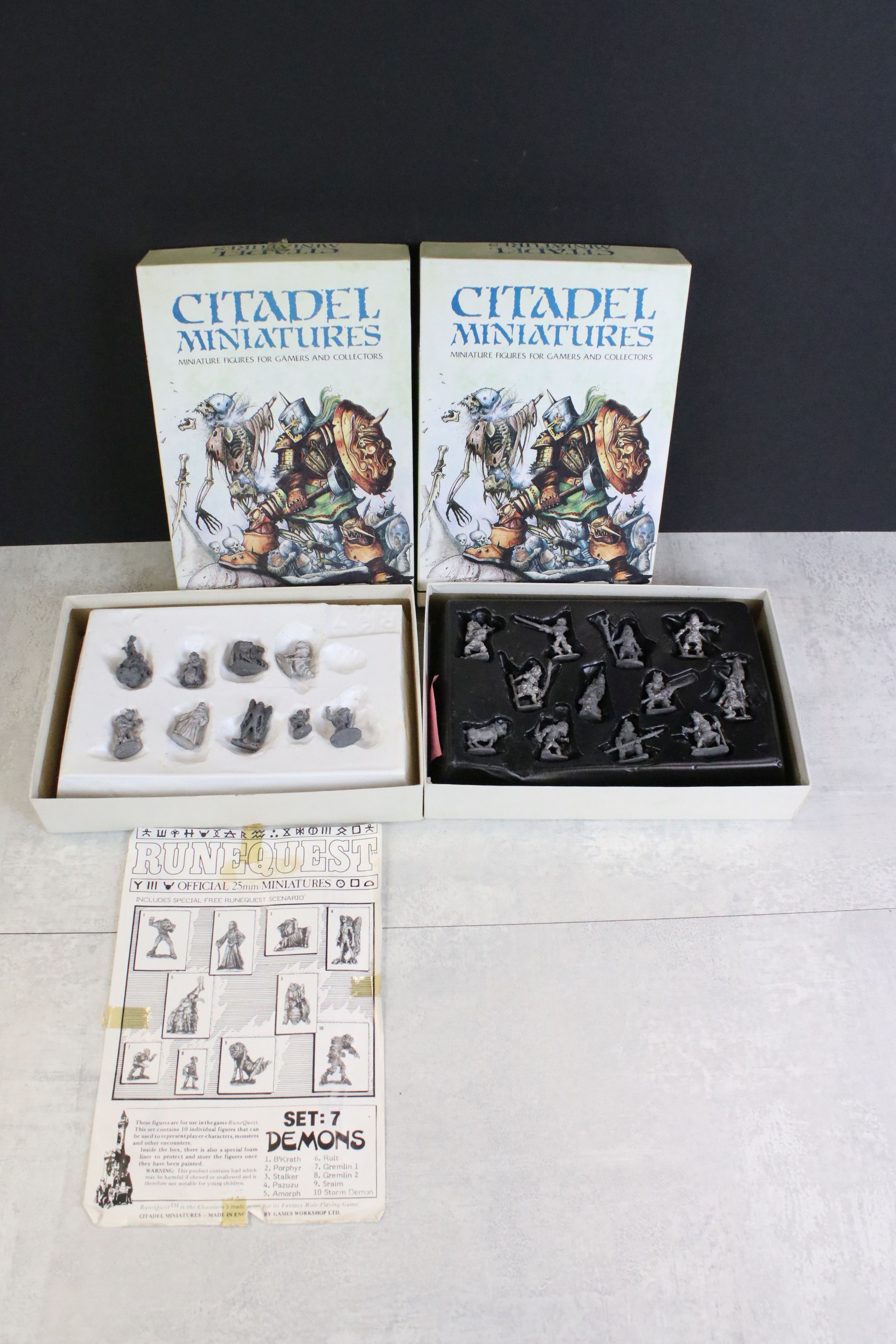 Games Workshop - Seven boxed Citadel Miniatures sets to include Chaos Antiheroes, Hobgoblins, Lizard - Image 5 of 19