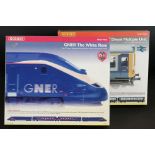 Two boxed Hornby OO gauge train packs to include R2197 GNER The White Rose Train Pack and R2073