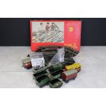 Boxed Triang OO gauge RS 1 train set appearing complete with Princess Royal locomotive, rolling