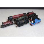 Seven OO gauge locomotives to include Hornby Thomas the Tank Engine, Hornby Duchess of Sutherland,