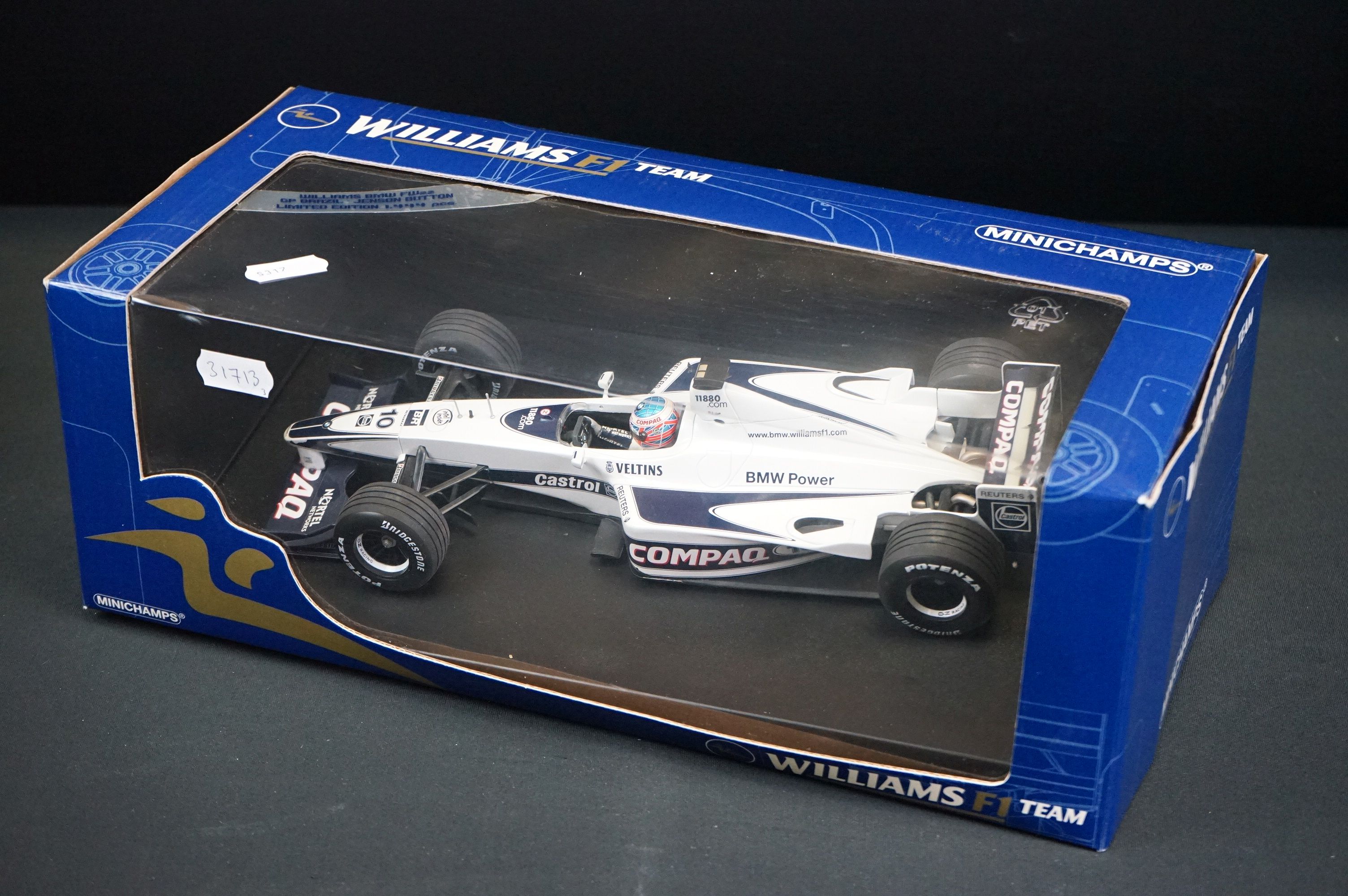 Three boxed Paul's Model Art Minichamps 1/18 diecast models to include 2 x Williams F1 Team (BMW - Image 3 of 4