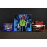 Boxed Corgi Doctor Who TY96203 40th Anniversary Gift Set signed to front by Tom Baker plus a boxed