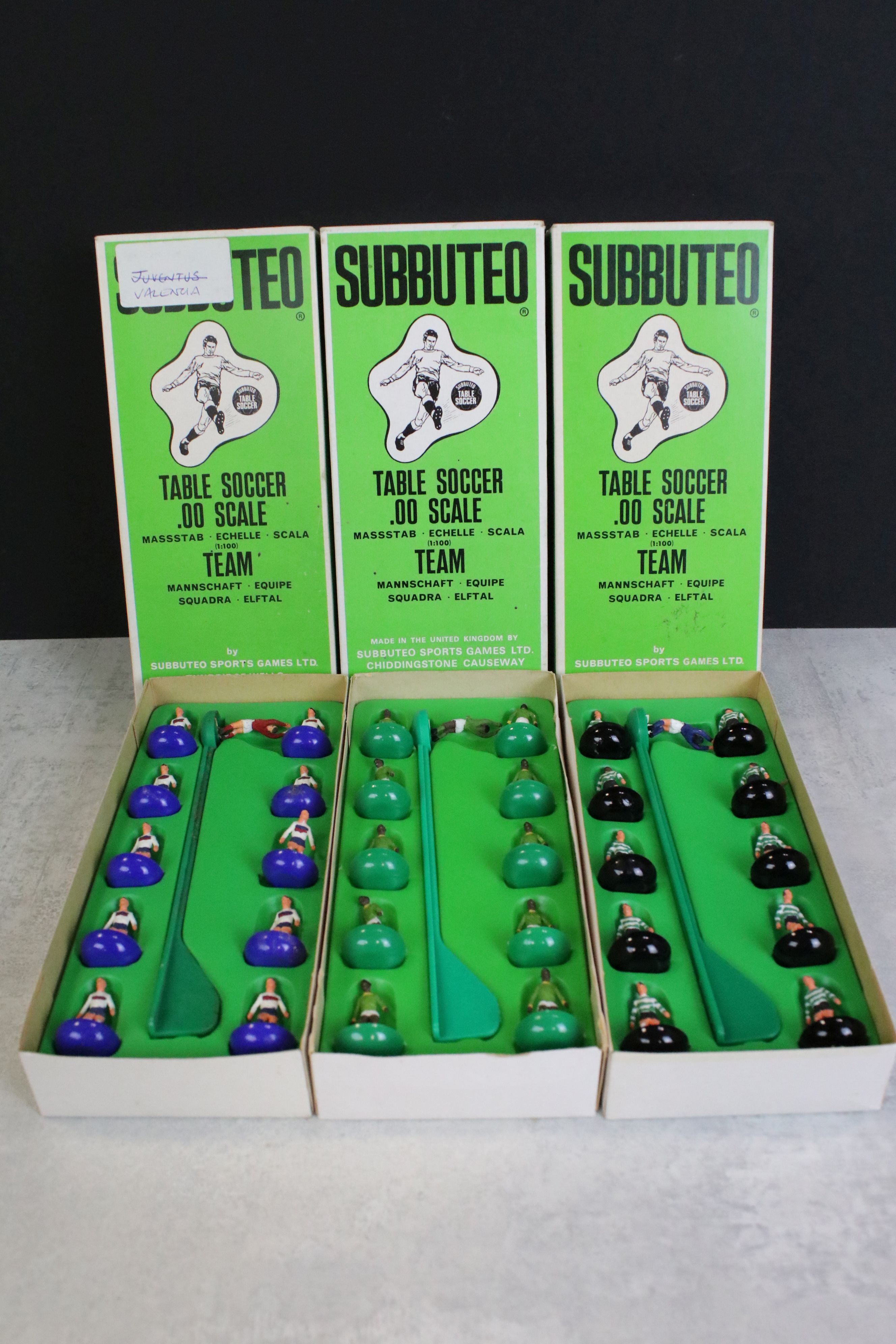 Subbuteo - 13 Boxed HW Subbuteo teams to include Monaco, Czechoslavakia, Santos, Berwick, - Image 2 of 6