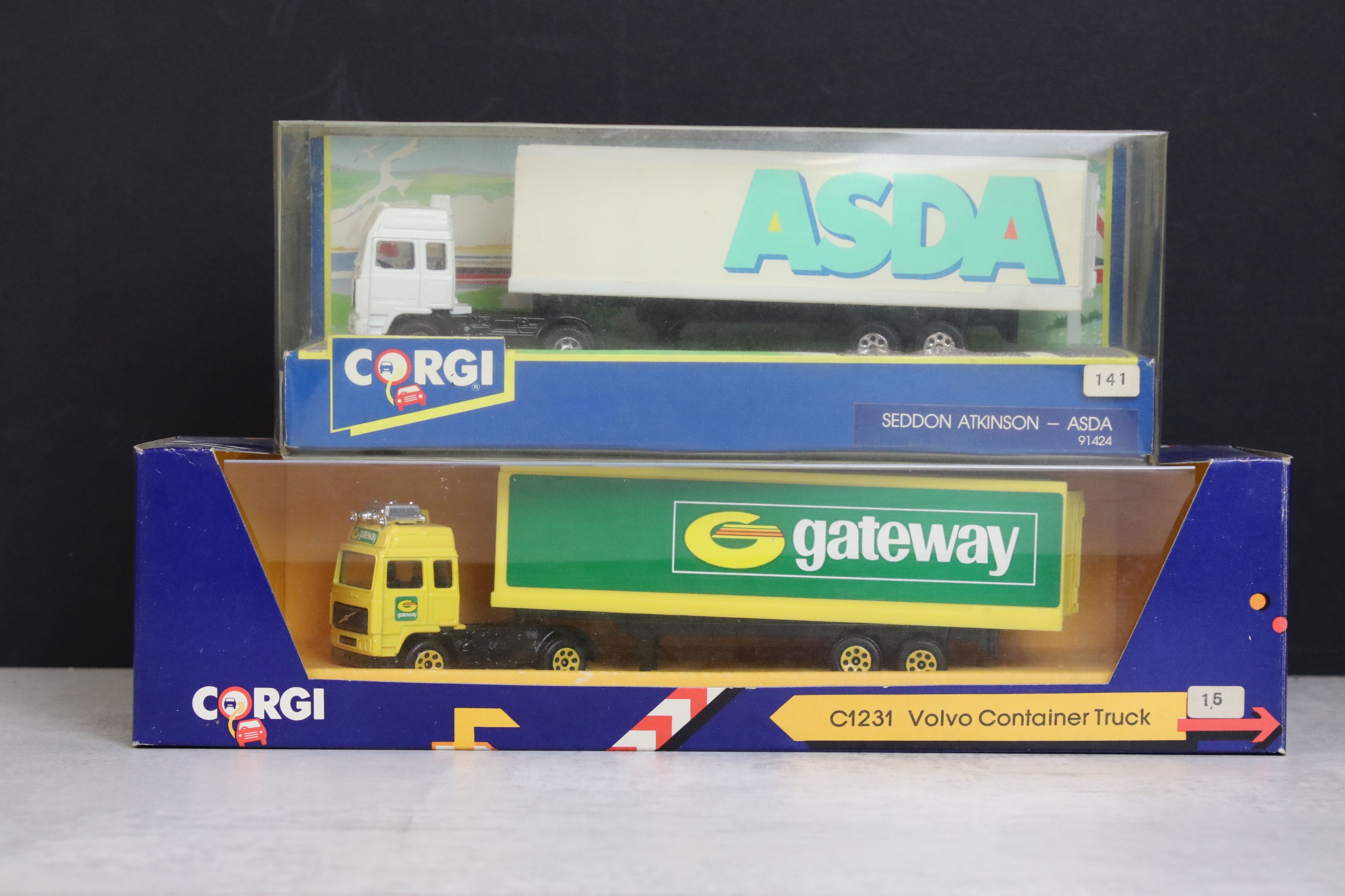 14 Boxed Corgi diecast model trucks & commercial vehicles to include 3 x ltd edn Hauliers of - Image 8 of 10