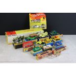 14 Boxed mid 20th C onwards diecast models to include 11 x Matchbox featuring 17 The Londoner & 21