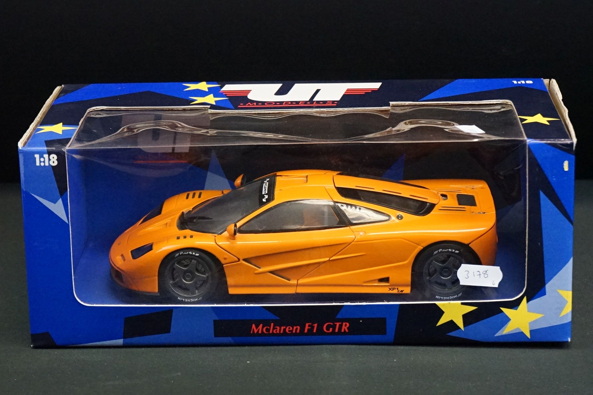 Six boxed 1/18 UT Models diecast models to include McLaren F1 GTR 530 151890, Porsche 911 GT1, - Image 2 of 6