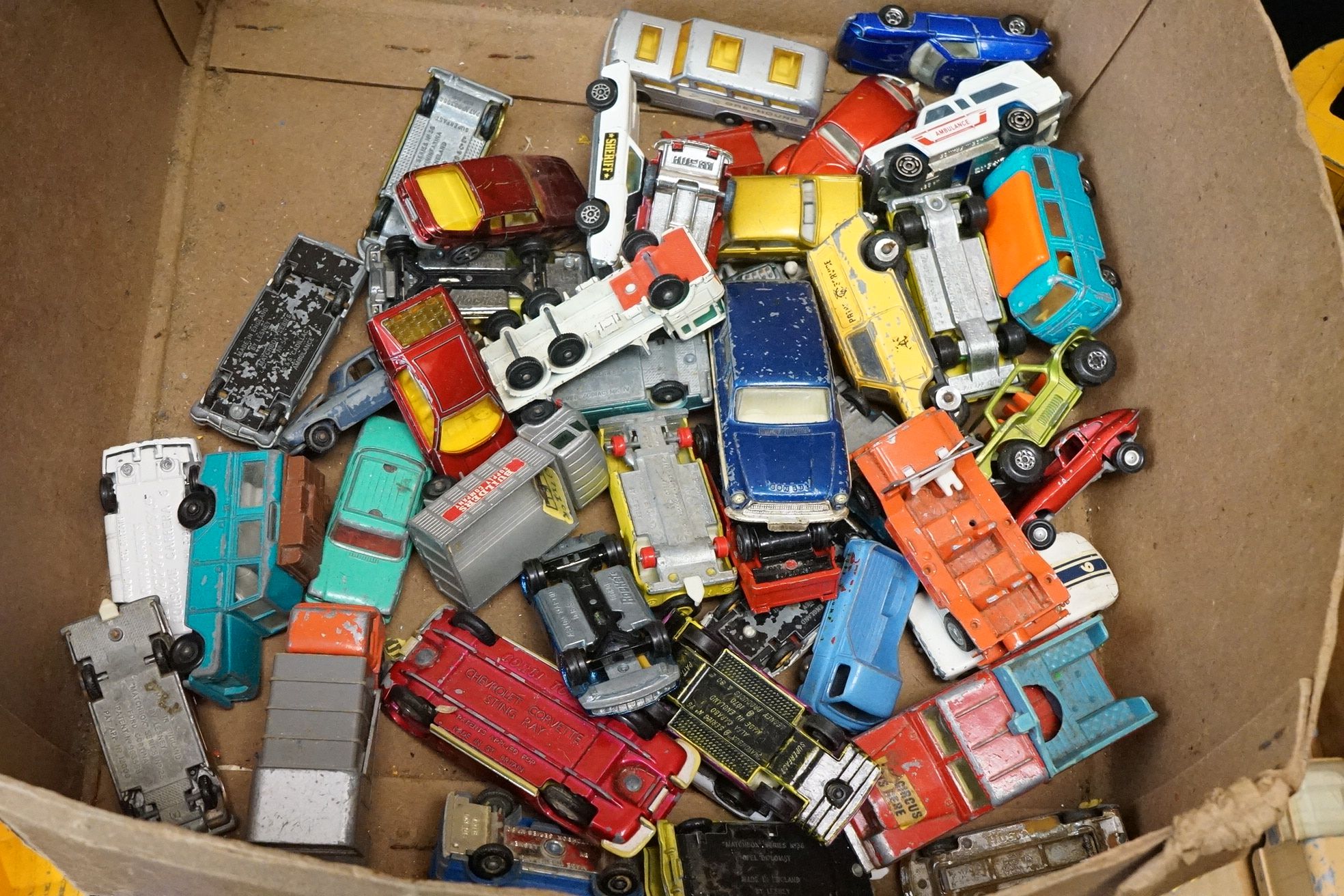 Large quantity of play worn diecast models from the mid 20th C onwards to include Corgi, Dinky, - Image 2 of 6