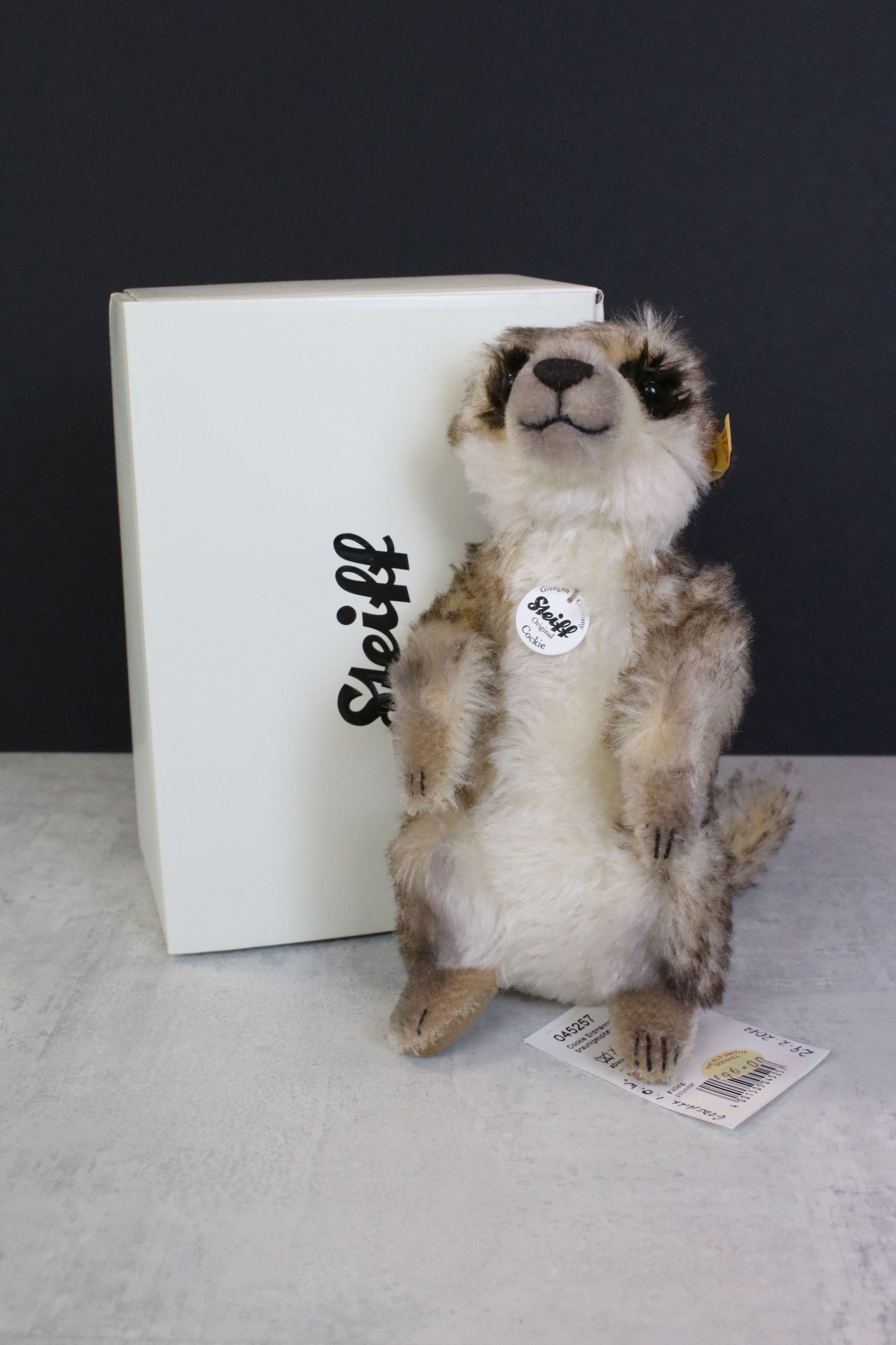 Two boxed Steiff Meerkats, to include 071249 Mungo & 045257 Cockie , together with two boxed - Image 5 of 6