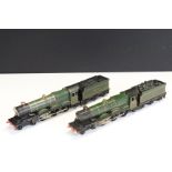 Two Wrenn OO gauge locomotives to include The South Wales Borderers and Cardiff Castle