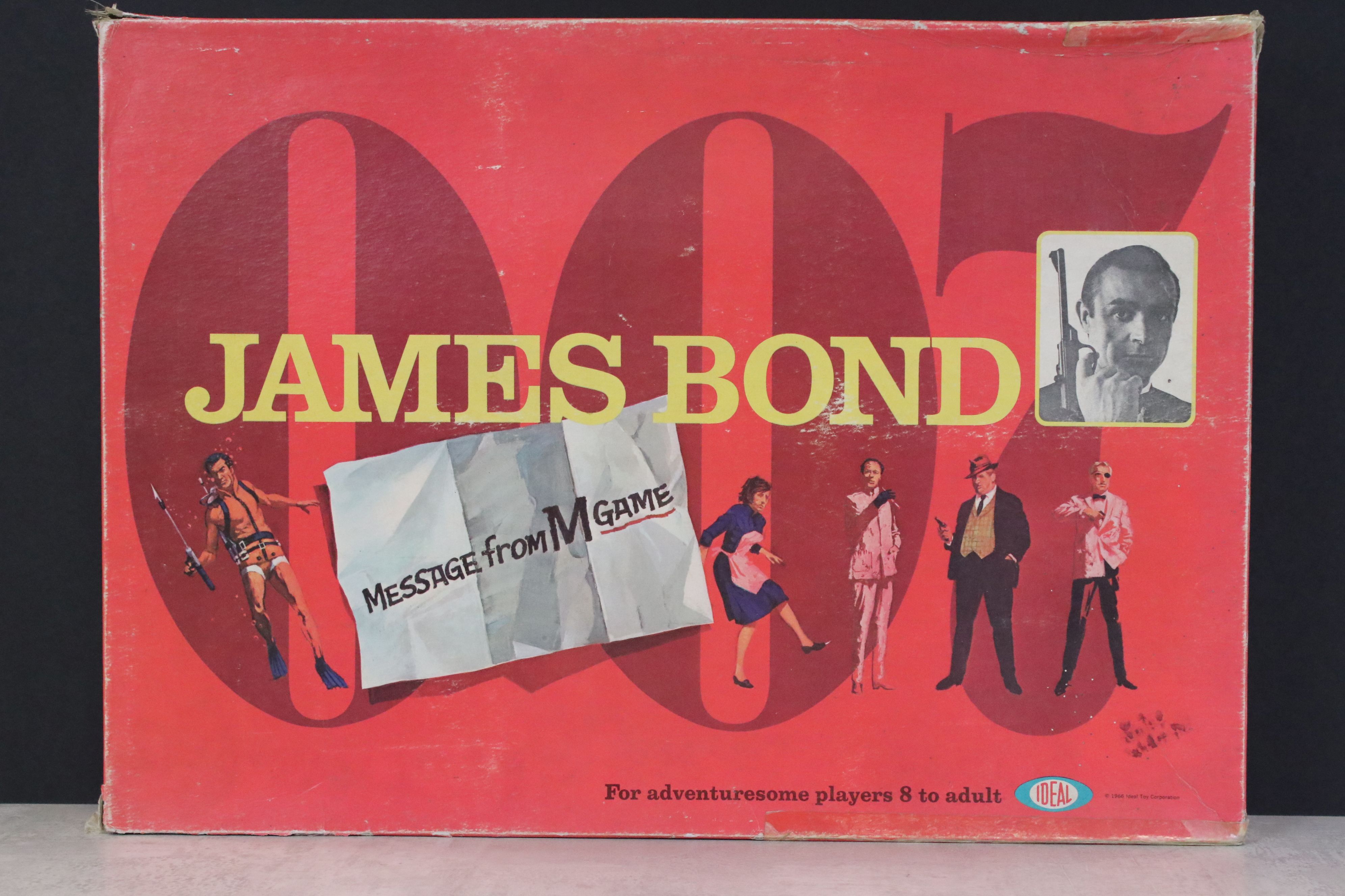 Boxed Ideal James Bond 007 Message From M board game, unchecked for completeness but has a good - Image 8 of 8