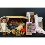 Collection of 35 dolls, mainly contemporary, to include Rosebud, Pedigree, Palitoy and Cabbage Patch