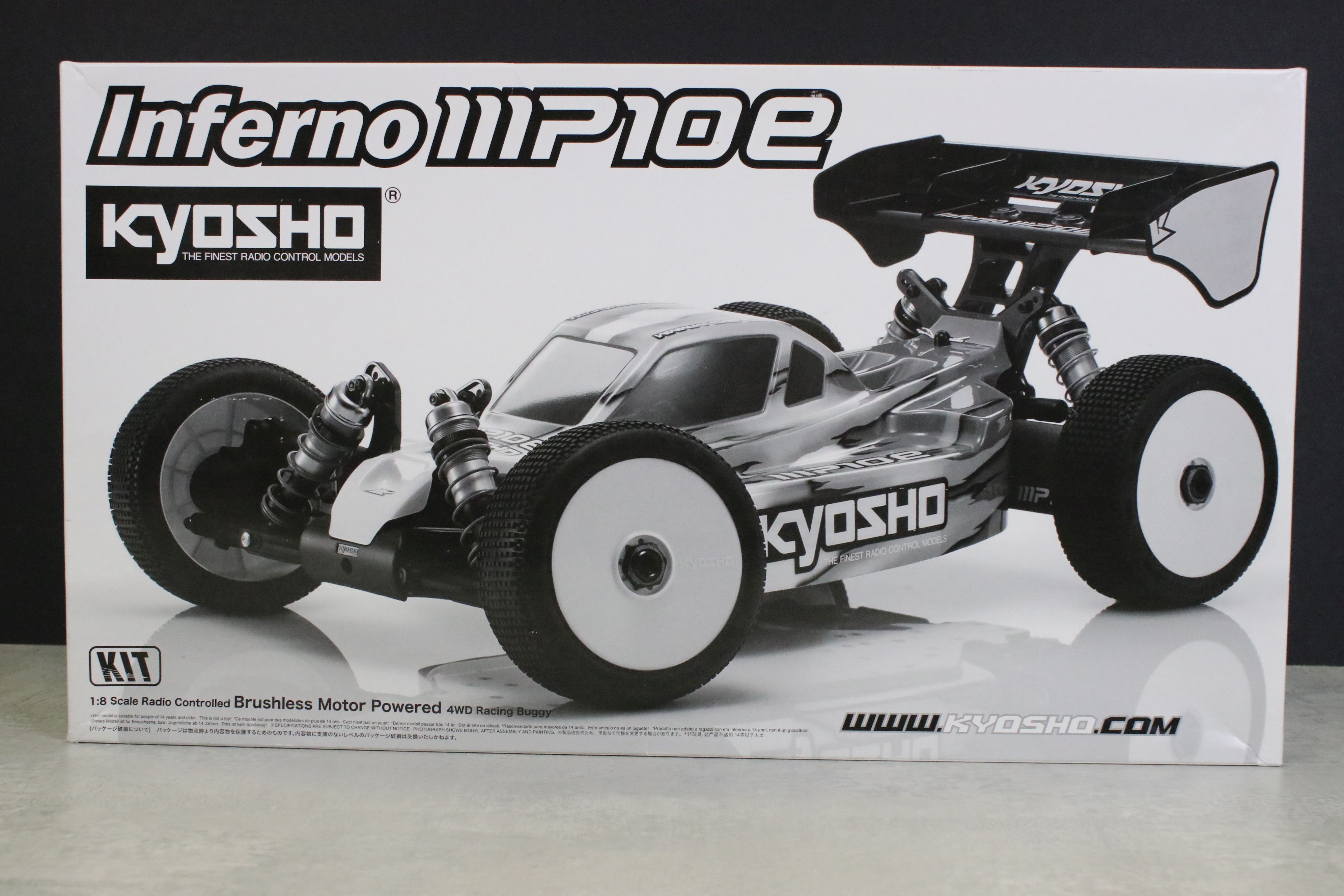 Radio Control - Boxed Kyosho 1/8 Inferno MP10E Buggy Kit, includes pro painted body shell, Flysky - Image 5 of 34