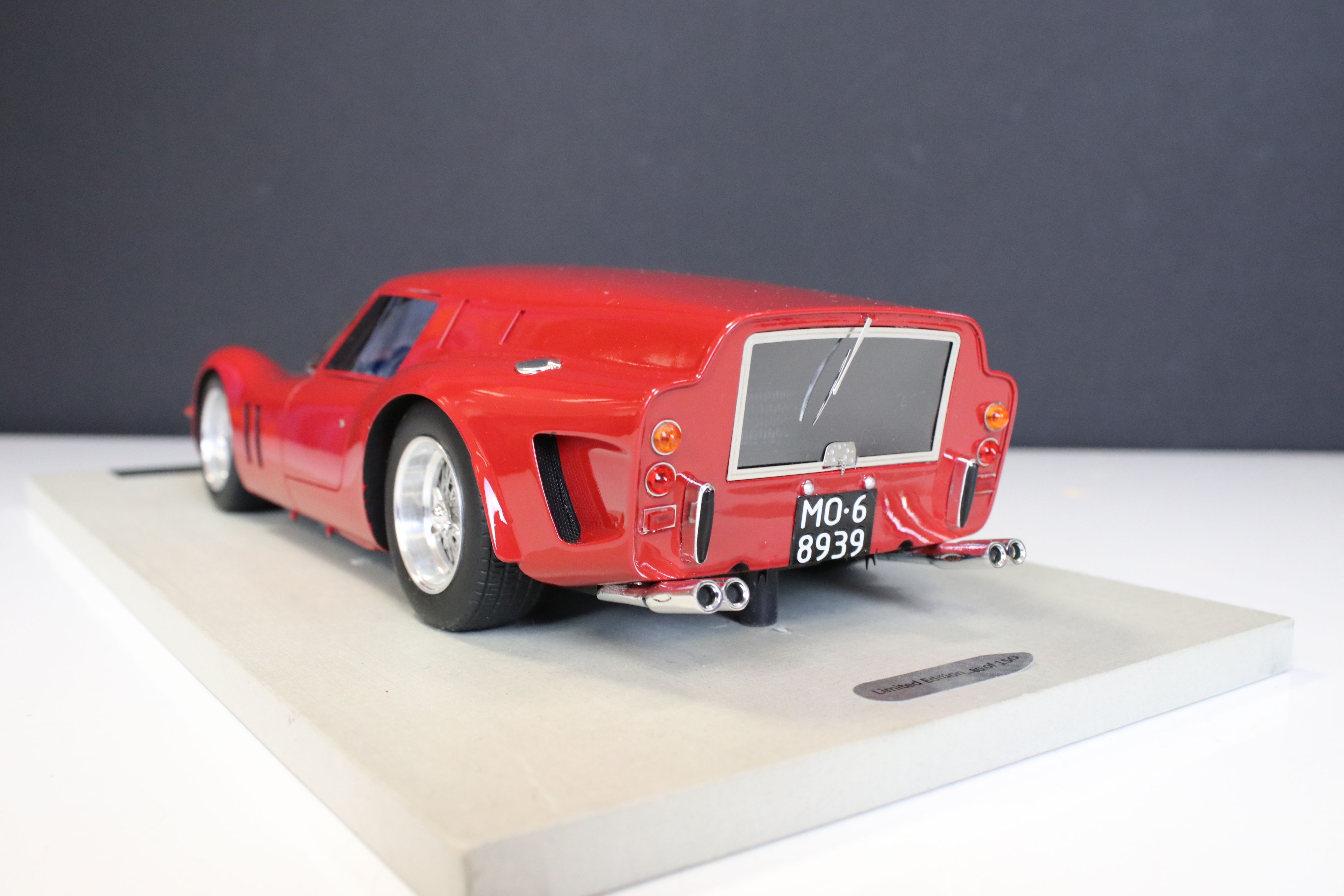 Boxed ltd edn Tecomodel Mythos Series Ferrari 250 GT Breadvan 1962 diecast model, diecast ex, box - Image 5 of 6