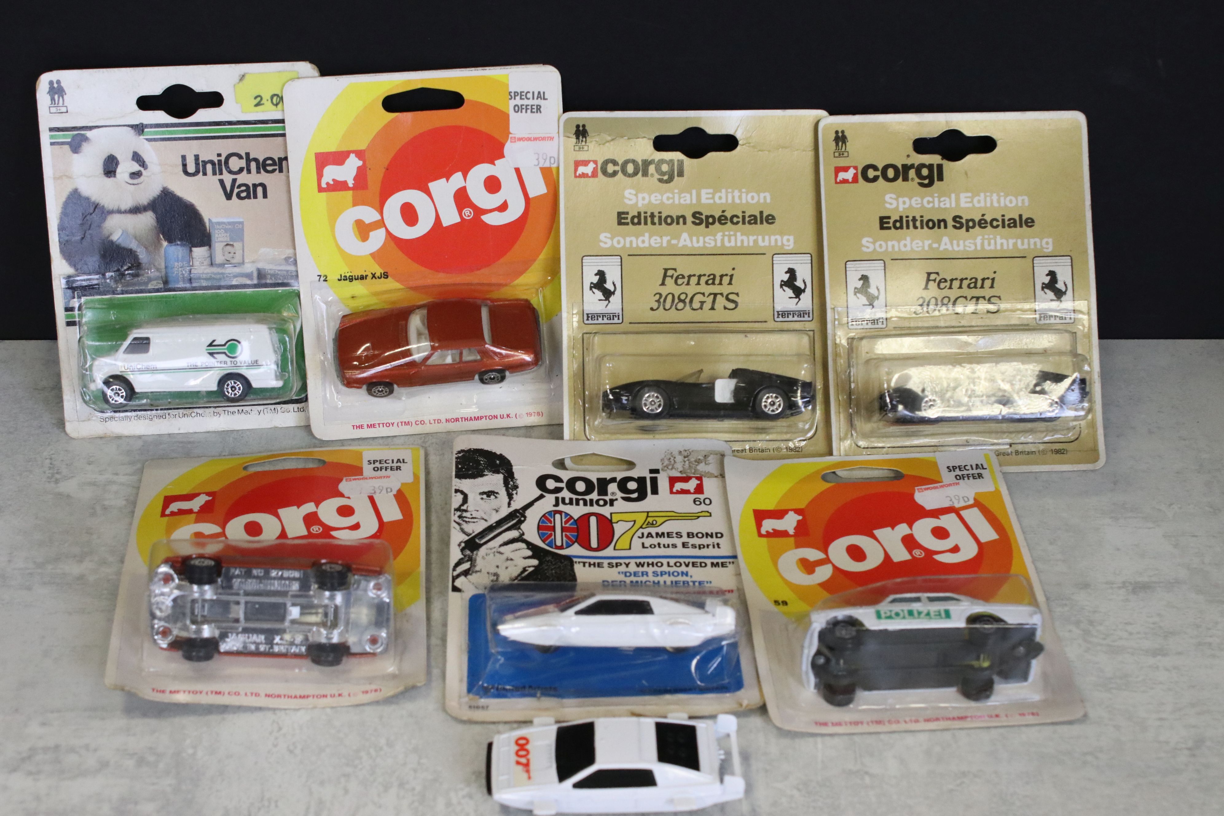 14 Boxed / carded diecast models to include 2 x Corgi Junior James Bond 007 Lotus Esprit (one - Image 2 of 9