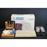 Retro Gaming - Boxed Atari 520ST Computer (box vg) with original mouse (some fraying to wire), 1 x