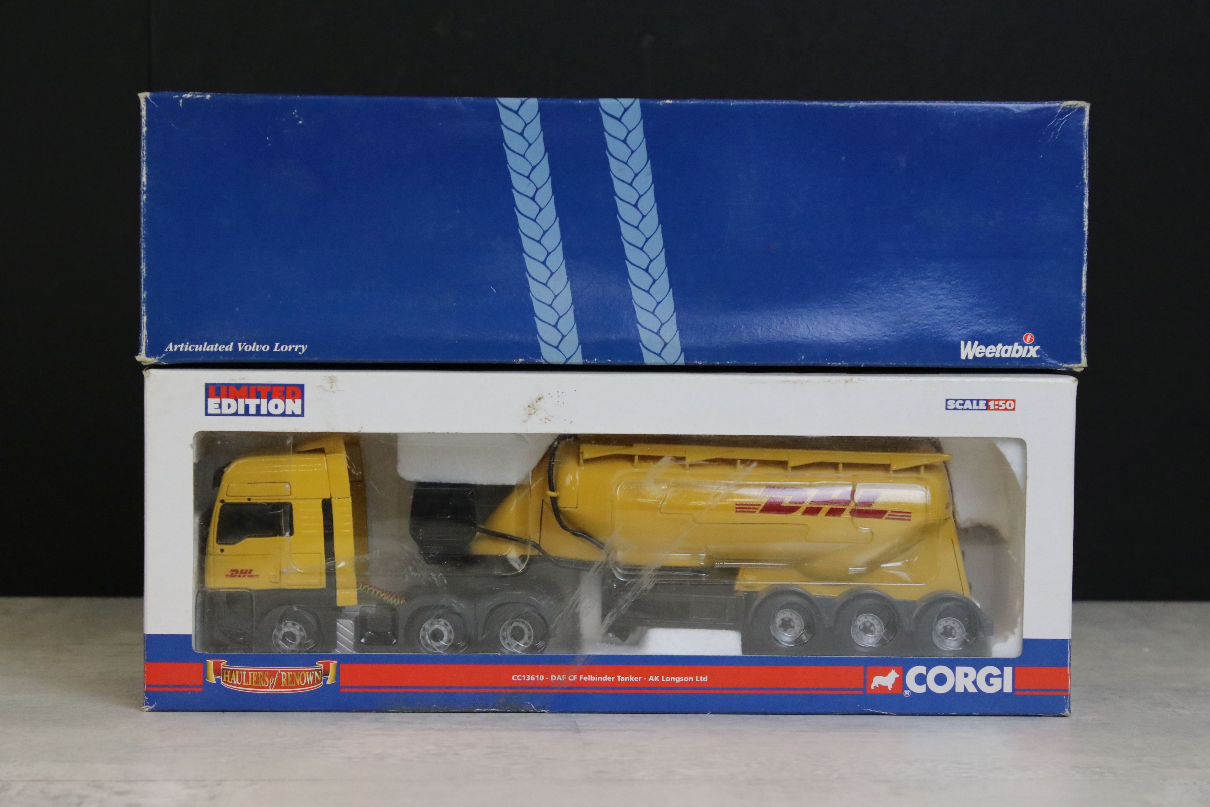 14 Boxed Corgi diecast model trucks & commercial vehicles to include 3 x ltd edn Hauliers of - Image 5 of 10