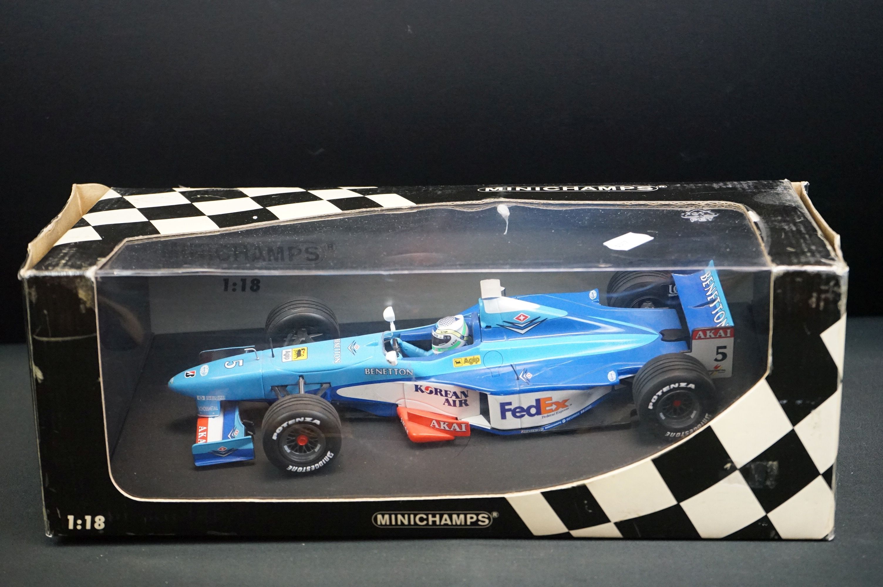 Seven boxed 1/18 Paul/s Model Art Minichamps F1 diecast models to include Red Bull Sauber Petronas - Image 5 of 8