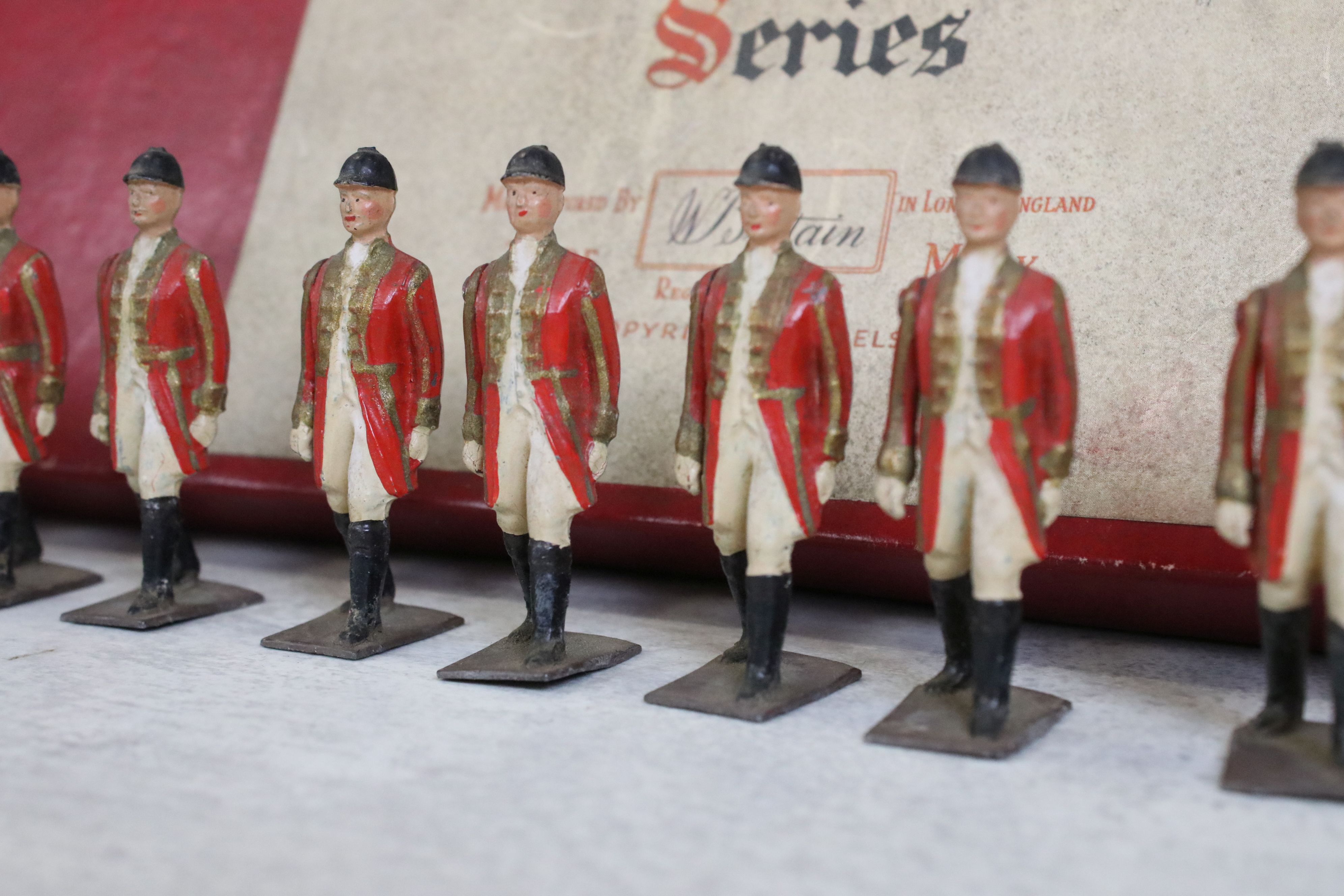 Three Boxed Britains Historical Series metal figure sets to include 2094 State Open Landau (tear - Image 6 of 16