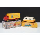 Two Boxed Dinky diecast models to include 923 Dinky Supertoys Big Bedford Van "Heinz" (in red and