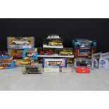 24 boxed / cased diecast models. to include Corgi, Solido, Schuco aeroplanes, Matchbox, Ertl etc,